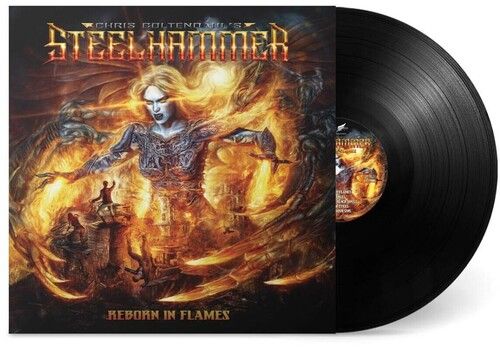 Chris Bohltendahl's Steelhammer - Reborn In Flames [Vinyl Lp] Black, Ltd Ed