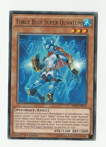 Yu-Gi-Oh! - Wira-Fr032 - Force Blue Super Quantum - Rare
