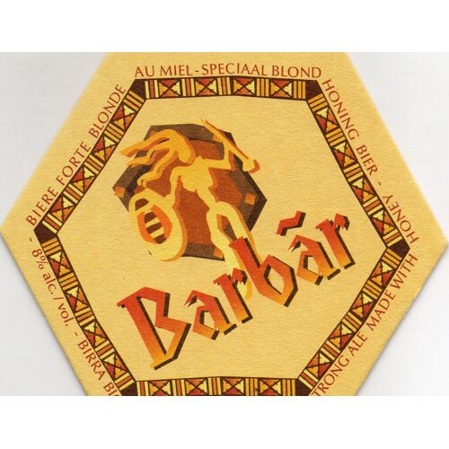Sous Bock De Biere Belge Barbar
