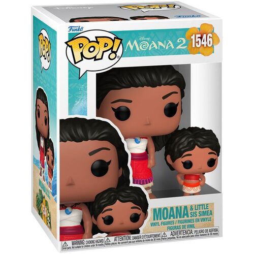Figurine Pop! Vaiana 2 - Vaiana Et Simea - N° 1546 Funko