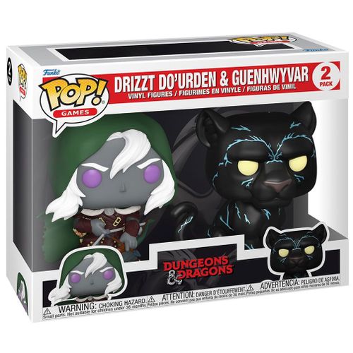 Figurine Funko Pop - Donjons & Dragons - Drizzt Do'urden & Guenhwyvar - Pack (83721)