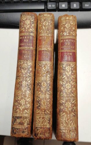 Histoire De Jean Sobieski Roi De Pologne, 3 Volumes. 1761