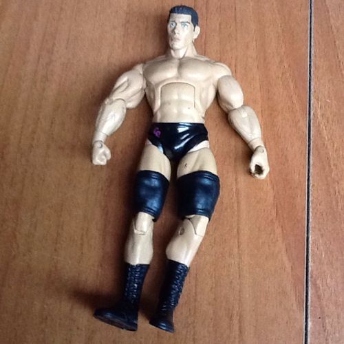 Wwe Personnages Cath Bottes Et Genourieres Noir