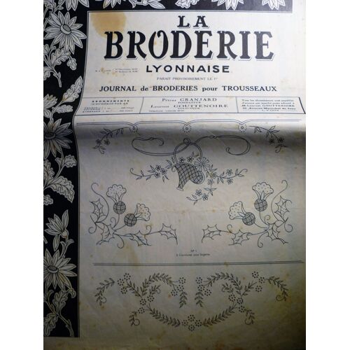 La Broderie Lyonnaise N° 1062 Aout 1950