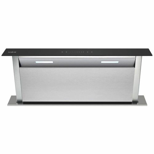 Hotte de plan de travail LINARIE RAHP9X 90 cm inox et verre