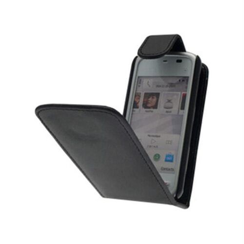 ETUI A RABAT SAMSUNG i5510 NOIR BLACK CUIR SIMILI (PU) LEATHER