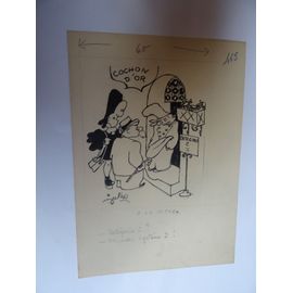 Le Canard Clandestin Dessin De Presse Original De Julhes