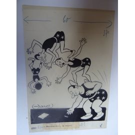 Le Canard Clandestin Dessin De Presse Original De Harot