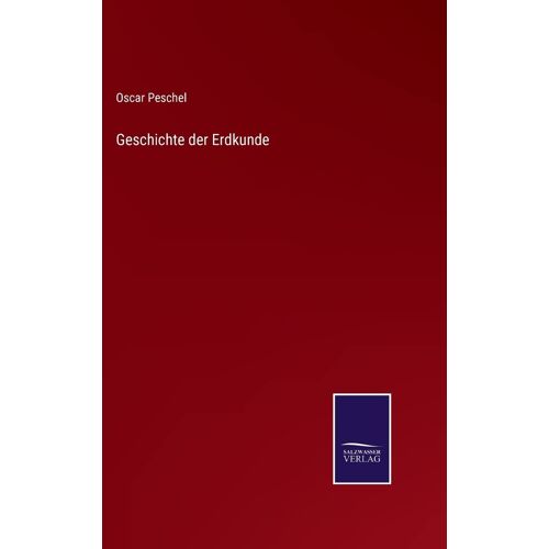 Geschichte Der Erdkunde