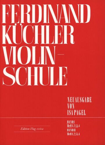 Ferdinand Küchler Violinschule 1/3 Band I, Heft 3 Neuausgabe Von Isa Pagel Pour: Violon