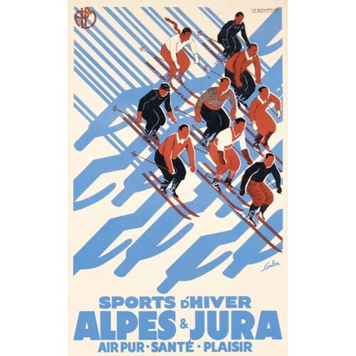 Affiche Alpes Jura