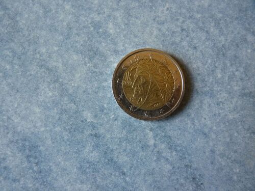 2 Euros Italie 2013 Dante