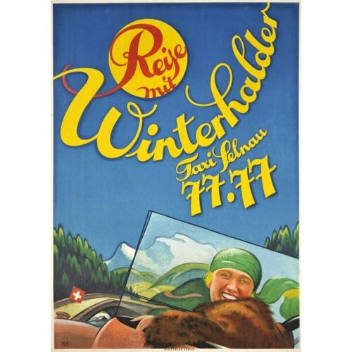 Affiche Winterhalder Taxi