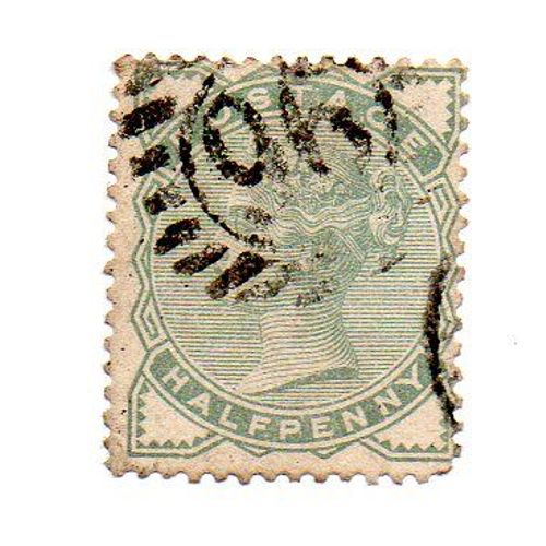 Grande Bretagne- 1 Timbre Oblitéré N°67- Reine Victoria