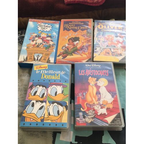 Lot De Cassettes Vidéo Disney