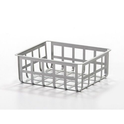 DON HIERRO - ZESTA, set de 2 paniers multi-usages de taille moyenne-Gris