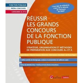 Réussir Les Grands Concours De La Fonction Publique - Stratégie, Organisation Et Méthodes De Préparation Aux Concours A+ Et A