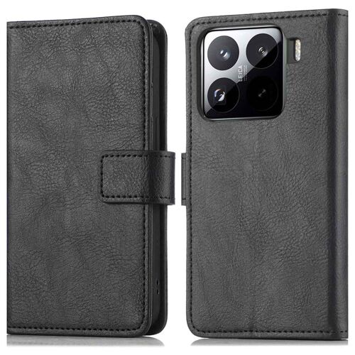 imoshion Étui de téléphone portefeuille Luxe Xiaomi 15 Noir