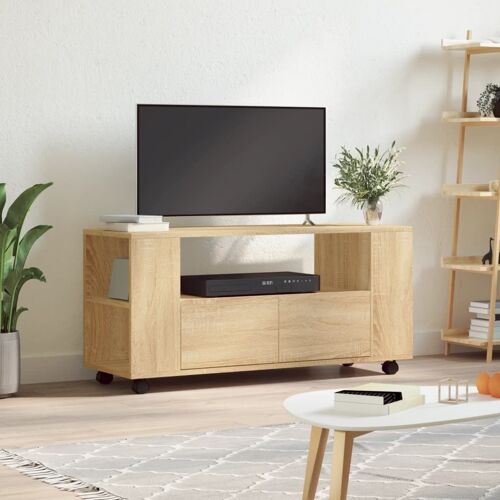Vidaxl Meubles Tv Chêne Sonoma 102x34,5x43 Cm Bois D'ingénierie