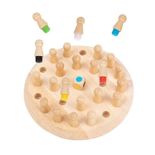 Bâton De Mémoire En Bois Pour Enfants, Jeu De Couleur Amusant, Jeu D'échecs, Puzzle, Jouet Éducatif, Jouet D'apprentissage Cognitif Montessori Pour Enfants