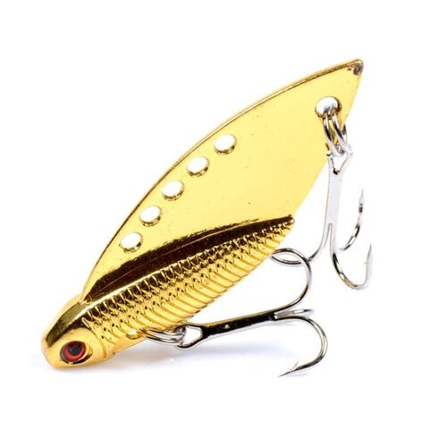 Leurre Métallique Vibrant Rigide Avec Cuillère, Appât Artificiel Idéal Pour La Pêche À Longue Distance, 5cm, 10g, 1 Unité, 2019