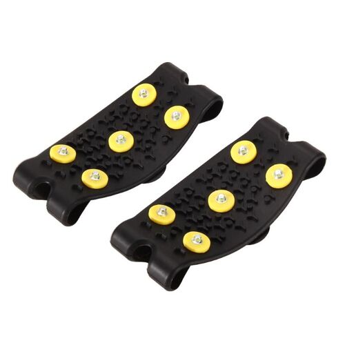 Chaussures Antidérapantes À Crampons Pour Homme, Pour La Neige, Pour Marche, Ski, Randonnée, Kit De Voyage, Gadgets D'escalade, 5 Goujons