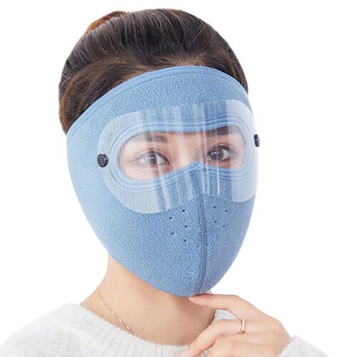 Masque Thermique Anti-Poussière Pour Hommes Et Femmes, Protection Faciale Pour Moto En Plein Air, Cyclisme, Hiver, Résistance À La Compression, Pêche En Plein Air