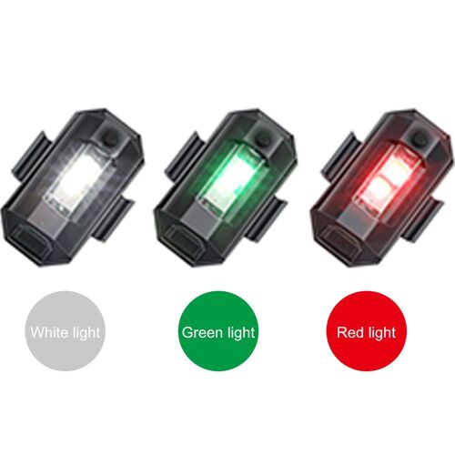 Feu Arrière De Bicyclette Étanche À Led, Équipement De Cyclisme, 3 Modes, Rechargeable Par Usb, Éclairage De Drone, Sécurité Nocturne, Avertissement