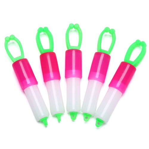 Canne À Pêche De Nuit Légère Et Étanche, 5 Pièces, Bâton Lumineux, Pour Leurre