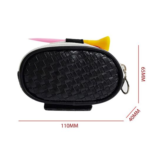 Sac De Rangement Professionnel Pour Balle De Golf, Pochette Pour Balle De Golf, Étui Organisateur, Fermeture Éclair, Accessoires De Golf Pour Hommes Et Femmes
