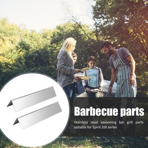 XH00390 2 pièces de rechange en acier inoxydable pour Barbecue à gaz plaque de tente chauffante pour Spirit 200 Series pièces de Barbecue d'extérieur