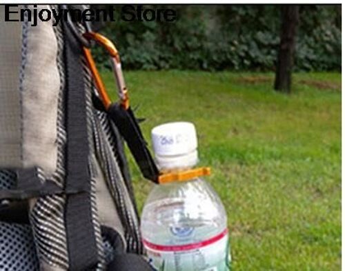 Mousqueton De Camping En Plein Air, Nouveau Design, Porte-Bouteille D'eau, Boucle À Clip, Bonne Utilisation Avec Boussole, 1 Pièce