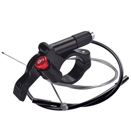 Fourche De Suspension Avant Avec Levier De Verrouillage À Distance, Vtt, Vitesse À Distance, Pièces De Réparation, Assemblage Avec Boîtier De Câble Intérieur