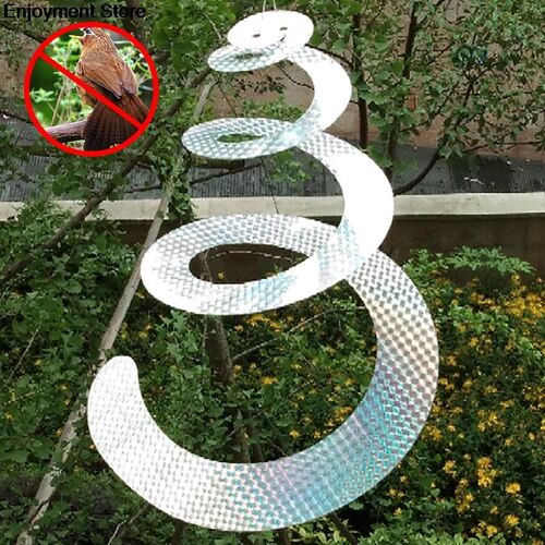 Ruban répulsif réfléchissant pour Pigeons, bande anti-oiseau, contrôle des disques, outil de lutte antiparasitaire en PVC pour l'extérieur