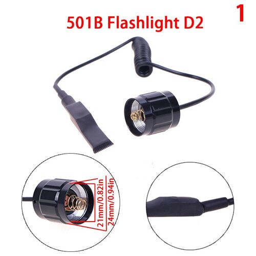Contrôleur de commutateur de pression pour C8/501B/502B/T20/802/A100/E17, 9 modèles de commutateur de queue de Rat de lampe de poche