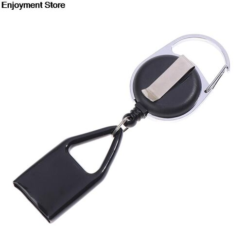 Porte-briquet rétractable, 1 pièce, laisse de sécurité, Clip porte-clé
