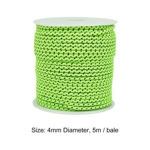 Paracorde Multi-Fonction Portable Durable, 5m 4mm, Corde Parachute De Survie, Longe, Kit D'équipement D'escalade En Plein Air
