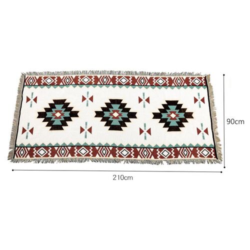 Tapis À Franges De Style Ethnique, Couverture De Plage En Plein Air, Camping, Pique-Nique, Tente De Plage, Boho, Plaid, Coussin De Canapé, Voyage