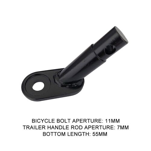 Adaptateur De Montage D'attelage De Remorque De Vélo, Essieu De Bicyclette, Ensemble De Fournitures De Vélo Coupleur De Remplacement, Accessoires De Protection D'entretien