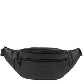 Bemon Banane en Cuir grainé pour Homme Enzo, 14 x 34 x 7 cm