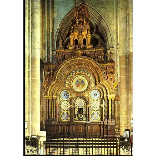 Carte Postale De Beauvais (Oise) La Cathédrale - L'horloge Astronomique