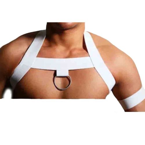 Ceinture De Poitrine Évidée Élastique Pour Hommes, Sangle De Corps Initiée, Ceinture Sfp Sexy, Costume D'halloween, Vêtements D'extérieur, Livraison Directe