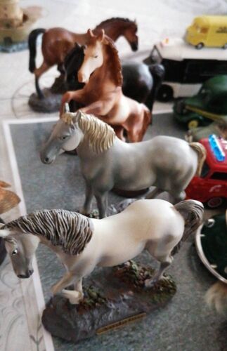 Lot De 5 Chevaux De Collection.