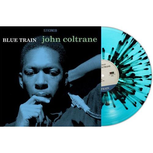 John Coltrane - Blue Train - Turqiouse & Black Splatter Colored Vinyl [Vinyl Lp] Black, Colored Vinyl, Turquoise, Uk - Import