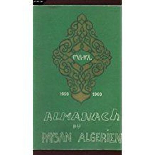 Almanach Du Paysan Algerien - 1959/1960.