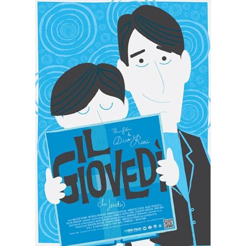Il Giovedi Affiche De Cinéma Plié 78 X 54 Cm