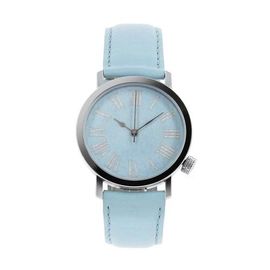 Montre Akteo Vintage Chiffres Romains Bleue