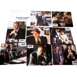 Glengarry (Glengarry Glen Ross): Jeu De 8 Photos D'exploitation Cinématographique - Format 24x30 Cm - De James Foley Avec Al Pacino, Jack Lemmon, Alec Baldwin, Ed Harris, Kevin Spacey - 1992