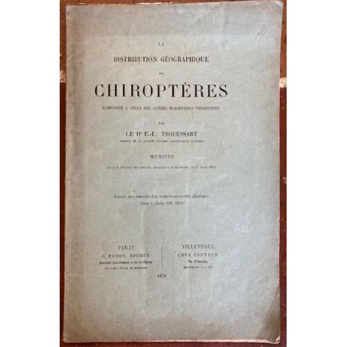 La Distribution Géographique Des Chiroptères