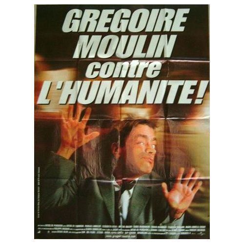 Gregoire Moulin Contre L'humanité - Artus De Penguern - Pascale Abillot - Affiche De Cinema Pliée 120x160 Cm